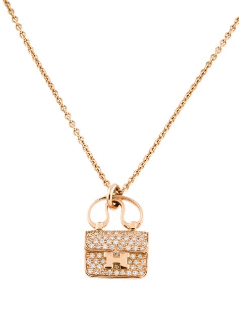 constance necklace hermes|Hermes diamond necklace.